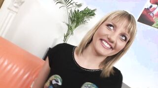 Nasty women eats an anal jizzed