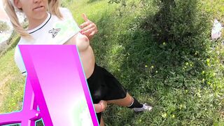 quick handjob at the beach