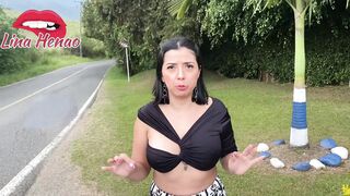 LINA HENAO INTO HER FIRST PORN CASTING