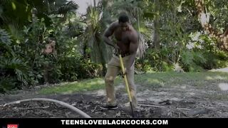 Teeny Tiny Blonde Chloe Temple Takes Gigantic Ebony Dick