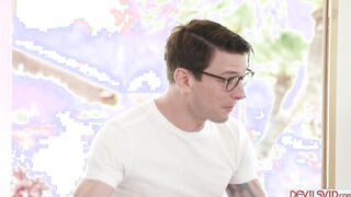 Husband watching wife fucking other guy