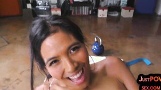 eastern yoga point of view mediumboobs Hot blows and ride penis