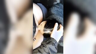 Sex with a stranger inside the bathroom - Lesbo-illusion