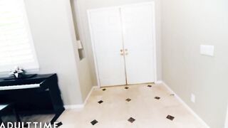 Jay Romero Leaves His Load in His Cutie Step-Sis' Pussy