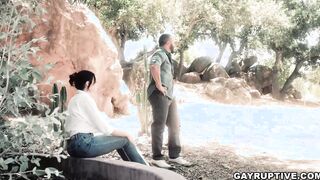 Dillon Diaz gets into a hot gay group orgy at the ranch