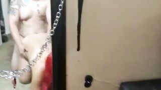 Oh daddy banged! me anal but it hurt so beautiful punish me daddy
