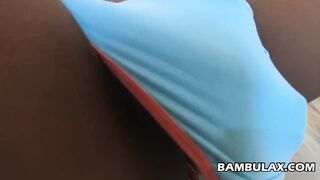 Young black gf private cummed