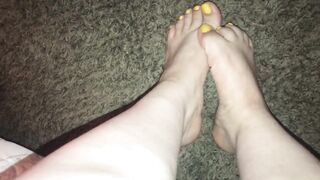 Hispanic hoe lets me shoot my cum all over her
