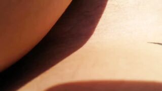 Hottie banged inside the cold snow: head, reverse cowgirl, doggy style