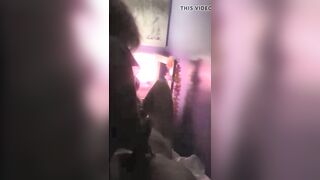 Russian cougar Rubs Huge Penis