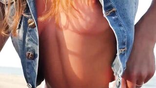 Gorgeous Blonde Banged! Summer Holidays