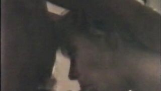 Retro porn: me coming on face, breasts and pussy