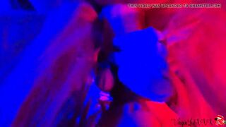 Bj & Hand Job with Latex Gloves - Swallowed Cum