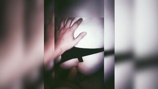 Banged! inside the butt for 5mins by boyfriend
