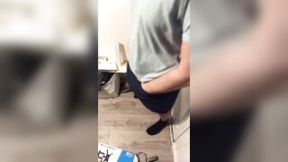 Suck banged by the front door