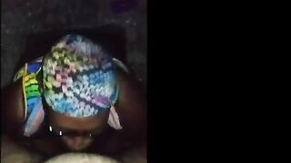 Fat hoodrat swallowed all my cum