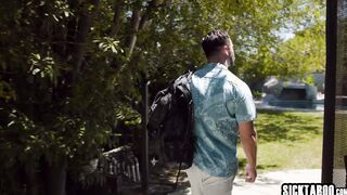 Pool guy fucked big tits house owner