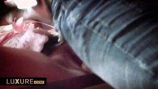 Rough anal into the restroom