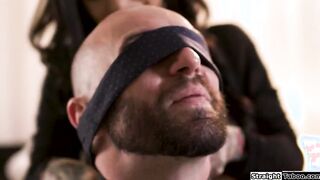 Wife tricks hubby into cheating w a girl