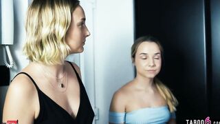 Perverted father fucks his daughters teenie year older friend Mona Blue