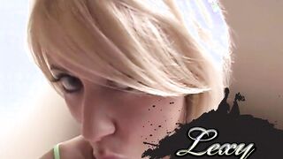 Lexy Lohan with natural titted and Masturbating Vibrator