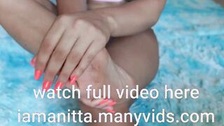 Kinky soles worship and cum countdown