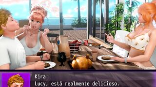 My New Life Cap 61 - My Stepsister Jerks Me Off Under The Table