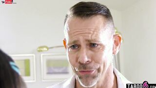 Step Daughter 19 year older Isabella Nice hard anal fuck by her dad