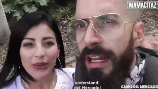 CARNE DEL MERCADO - Filthy hot Latina teenie Yo Indulges Into Hard