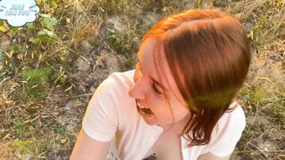 She made me fellatio after risky exposing near railway pov