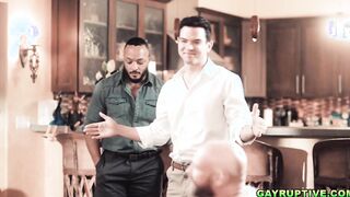 Dillon Diaz got into hot gay group orgy at the ranch