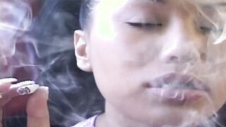 eastern Avena Lee With Braces Gets Pounded And Facialized On The School Bus