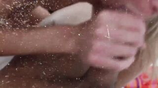 mom Blows! Turned On blonde Micah gets boned on a boat trip
