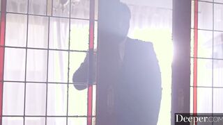 Deeper. Seductress Lena Paul gets spanked & pounded intensely