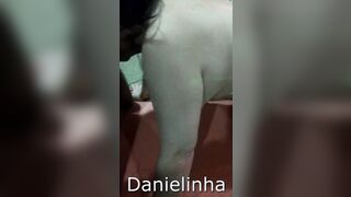 Danielinha, 105 inches tall, a delight now at privacy