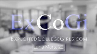 EXCOGI - 22yo hot Luna Mars Gets Sibian Dick &