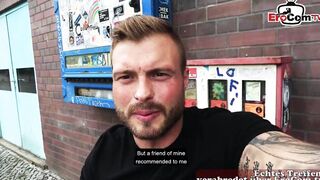REAL SEXDATE - german big titted tattoo slut at POV
