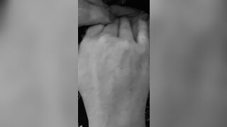 I finger myself then cum!