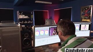 CINDY BEHR - Goddess Coworker Wants To Nailed At Work