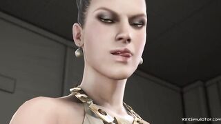 ► 3D Executrix Cock Teasing Compilation