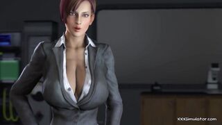 ► 3D Executrix Cock Teasing Compilation
