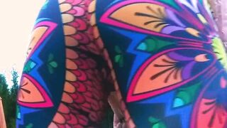 butt twerk, masturbation with ohmibod