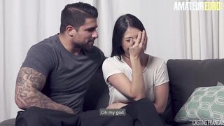 CASTING FRANCAIS - Asian Jenifer Casting Sex With Ryan Bones