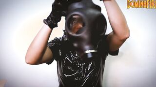 ASMR Gasmask and Gloves