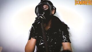 ASMR Gasmask and Gloves
