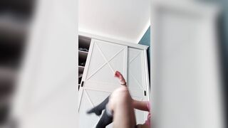 Morning Goddess private masturbation with orgasm