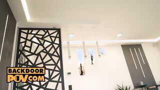 pov - Morning anal for new gf Lana Roy