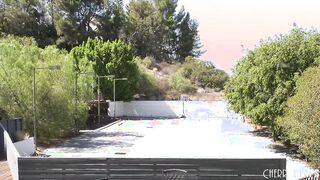 Huge Melons Dyke Skylar Snow and Red Head April Snow Pounded After Getting Caught Cheating