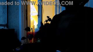 Trying to masturbate before the sun goes down!