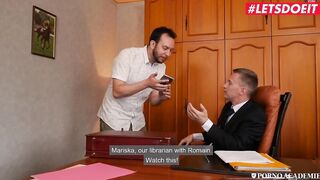 LETSDOEIT - (Mariska & Rick Angel) Belgian School Librarian cougar Getting Anal